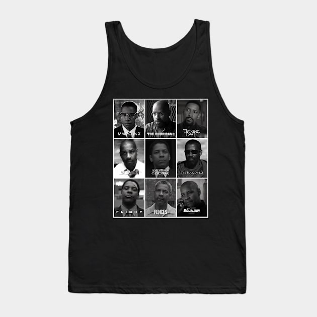 Denzel- movie artwork Tank Top by SAN ART STUDIO 